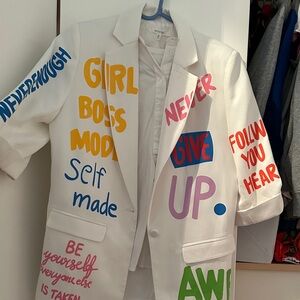 Pastels White Jacket